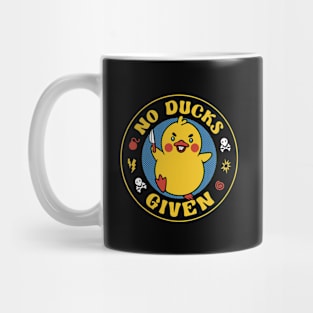 No Ducks Given - Violent Duck Seal by Tobe Fonseca Mug